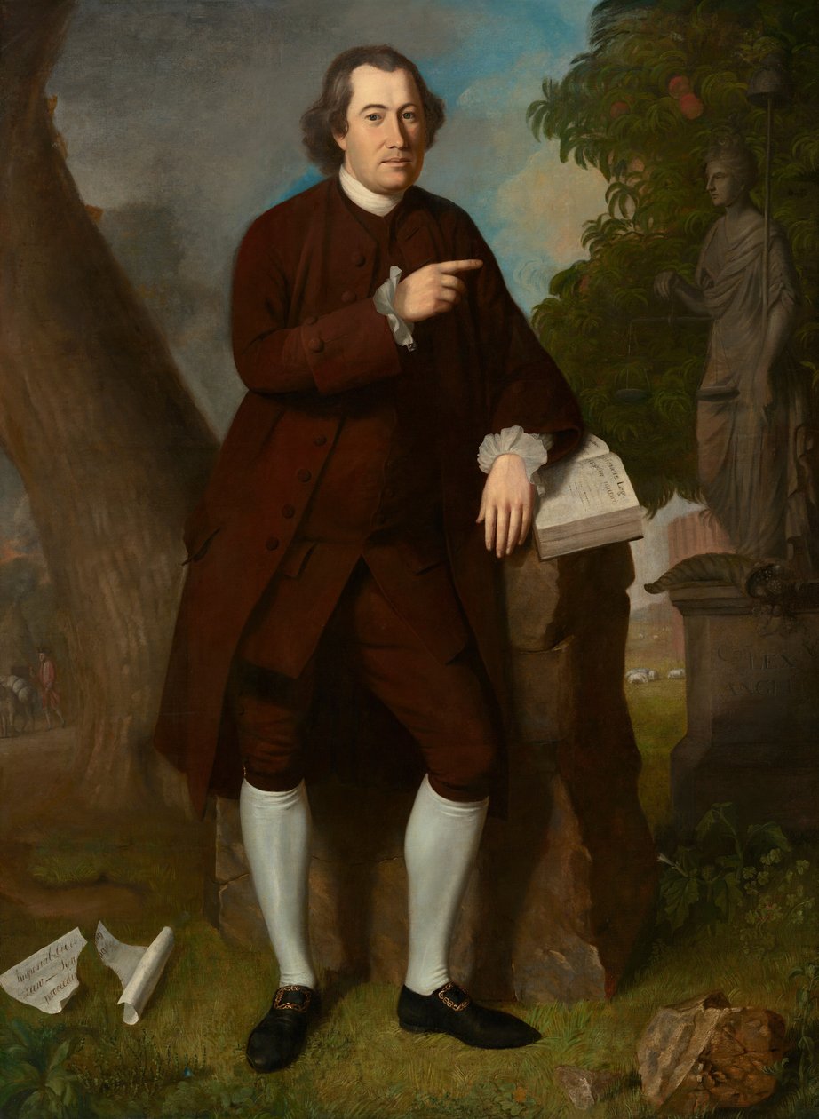 John Beale Bordley door Charles Willson Peale