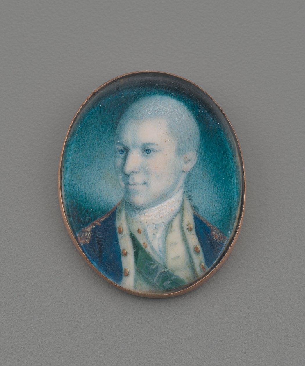 Luitenant-kolonel Alexander Hamilton, 1777 door Charles Willson Peale