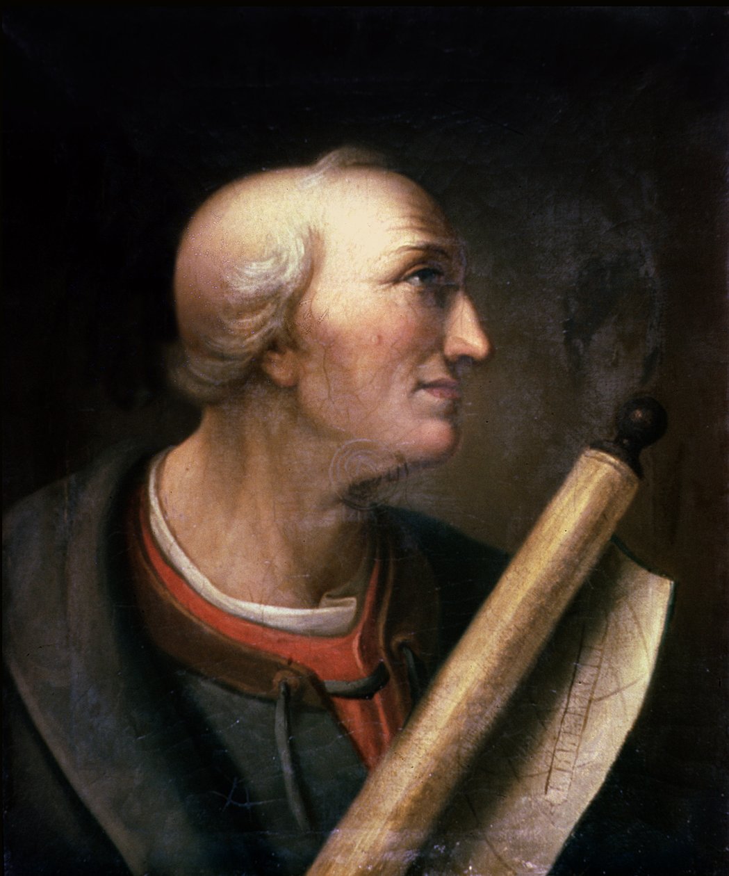 Portret van Amerigo Vespucci (1452-1512) 1816 door Charles Willson Peale