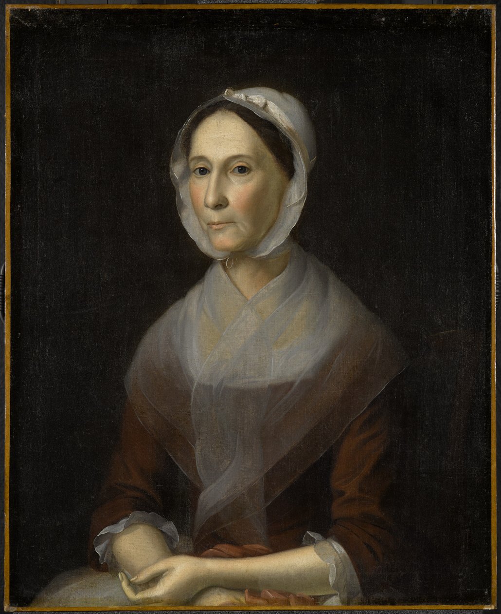 Portret van mevrouw William Strachan, ca. 1770-1772 door Charles Willson Peale