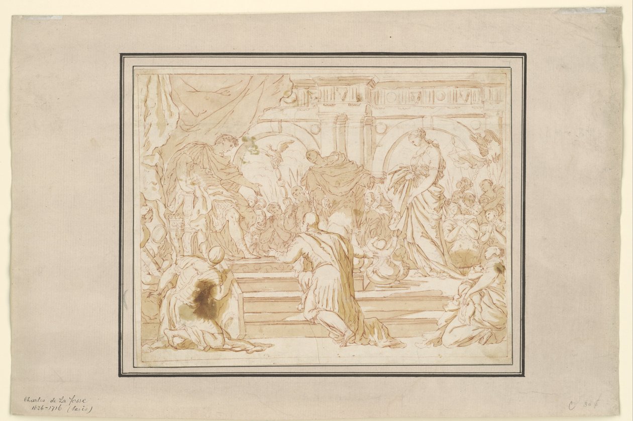 De grootmoedigheid van Scipio door Charles de Lafosse (possibly)
