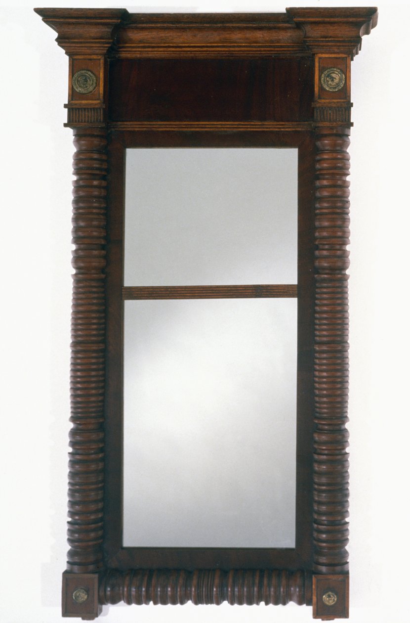 Spiegel, c. 1830-1837 door Charles del Vecchio