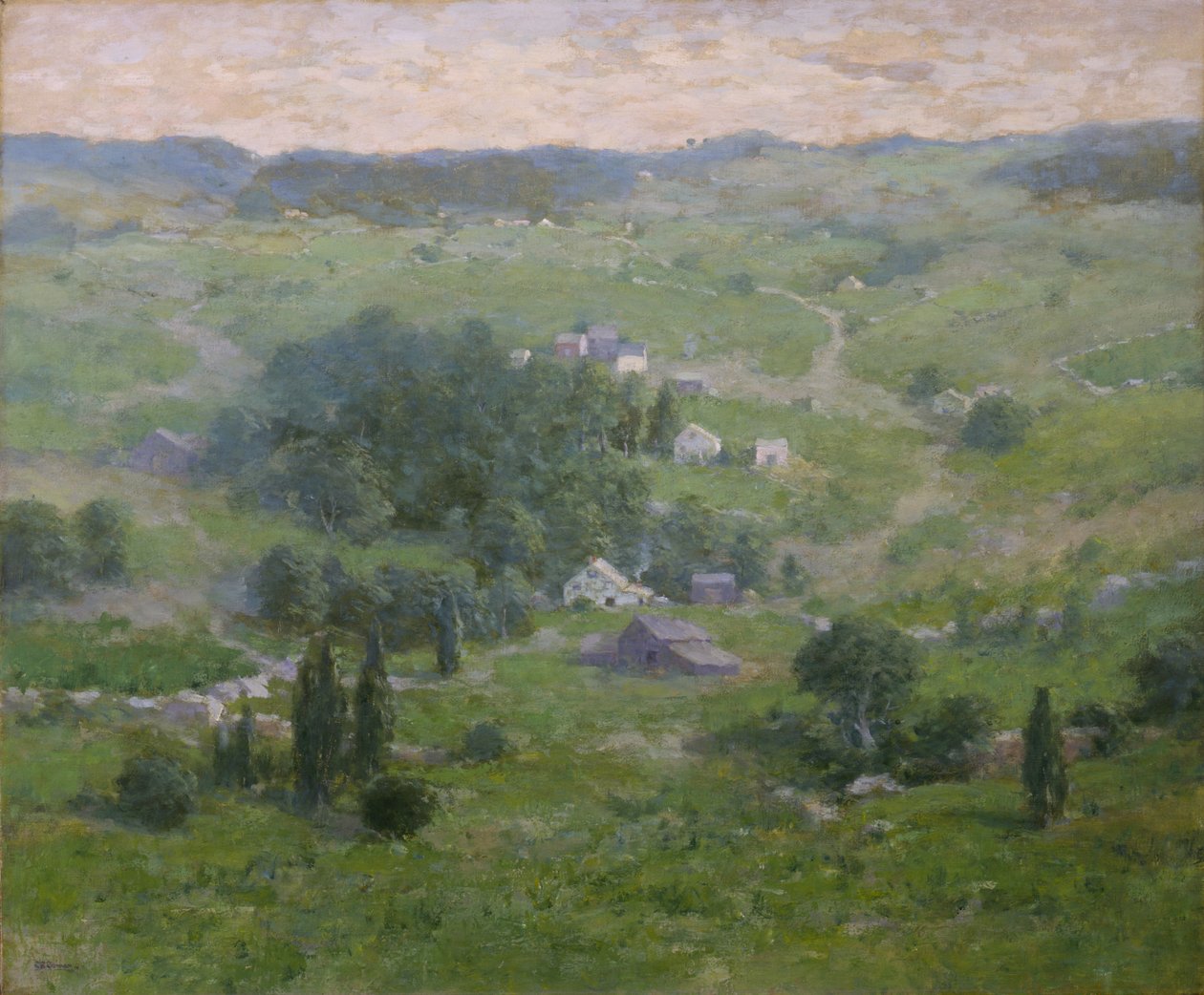 Vroege zomer, voor 1910 door Charlotte B. Coman