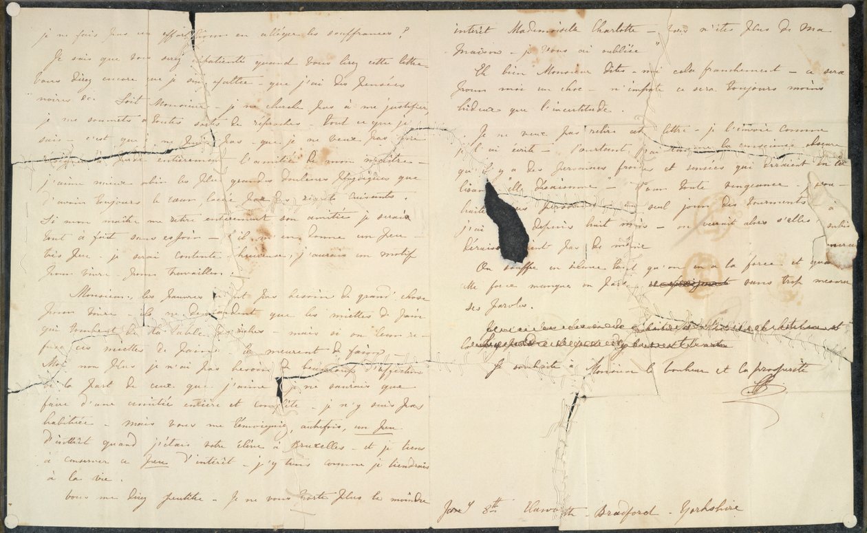 Brieven van Charlotte Bronte aan Prof. Constantin Heger door Charlotte Bronte