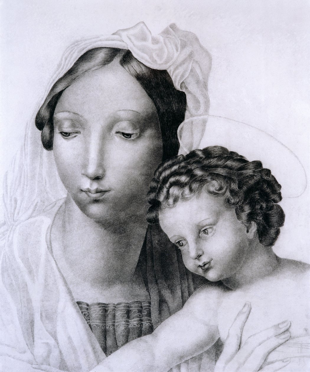 Madonna en Kind door Charlotte Bronte