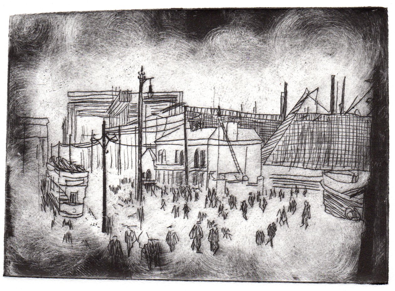 Belfast Docks, 2015 door Charlotte Orr