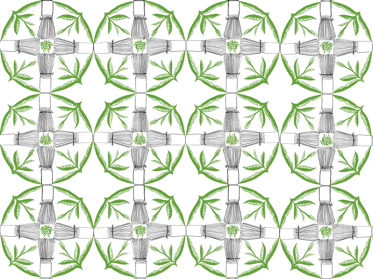 Matcha Herhaalpatroon, 2018 door Charlotte Orr