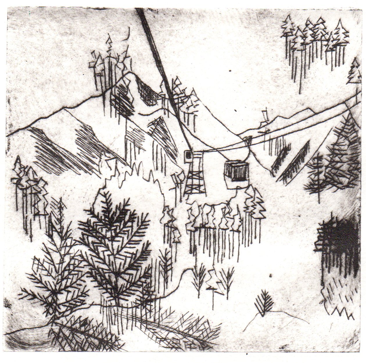 Mayrhofen bergen door Charlotte Orr