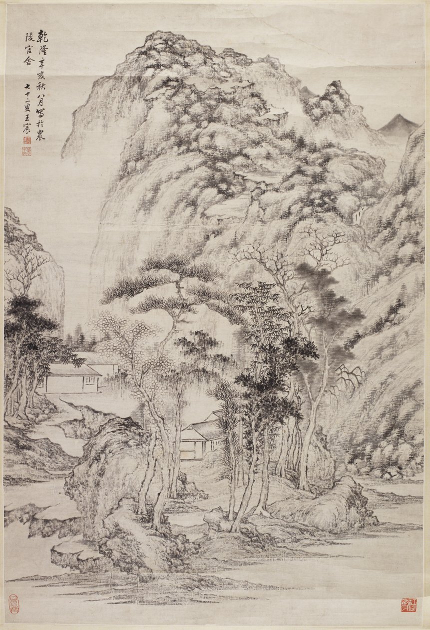 Landschap in de Orthodoxe Manier door Chen Wang