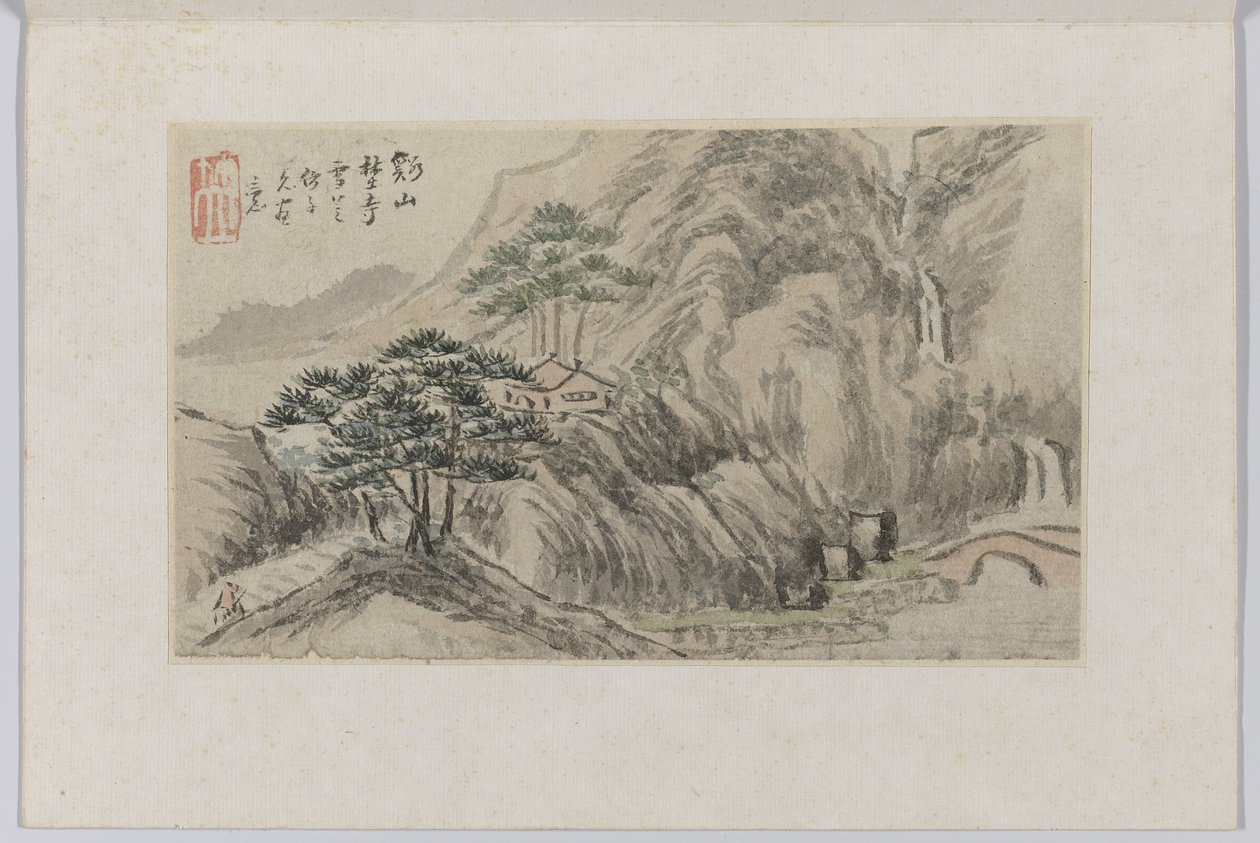 Landschap door Cheng Men