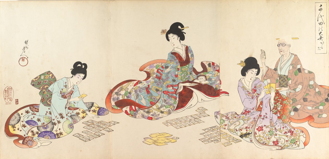 Chiyoda Kasteel Album van Vrouwen door Chikanobu Yoshu