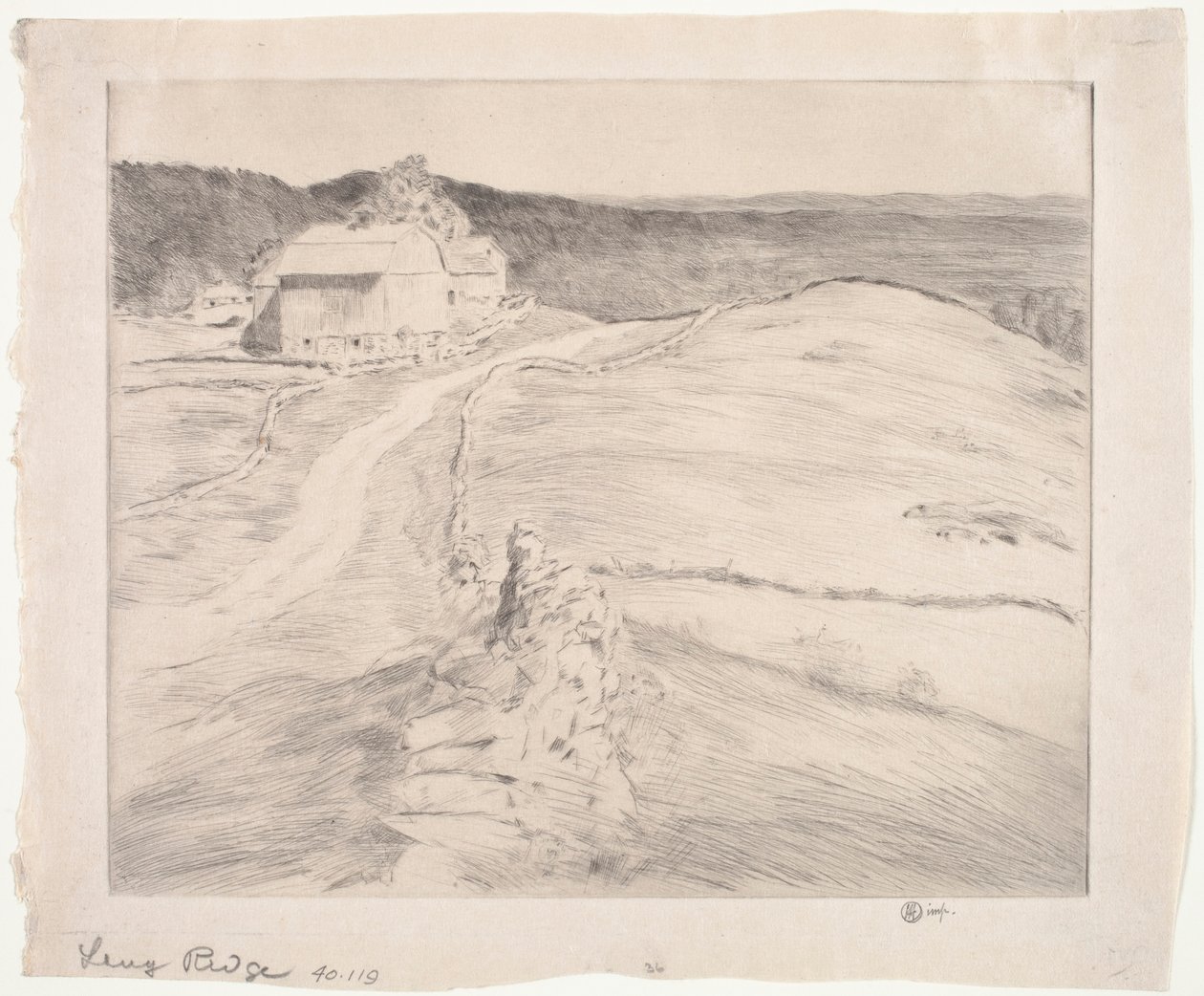 Lange Rug door Childe Frederick Hassam