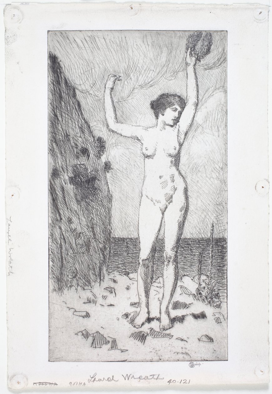 De Lauwerkrans door Childe Frederick Hassam