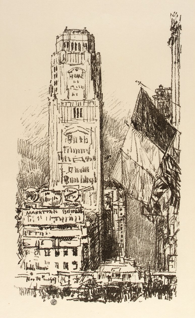 Boeket New York door Childe Hassam