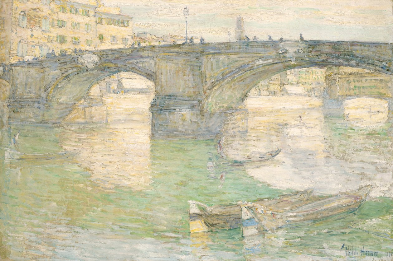 Brug Heilige Drie-eenheid door Childe Hassam