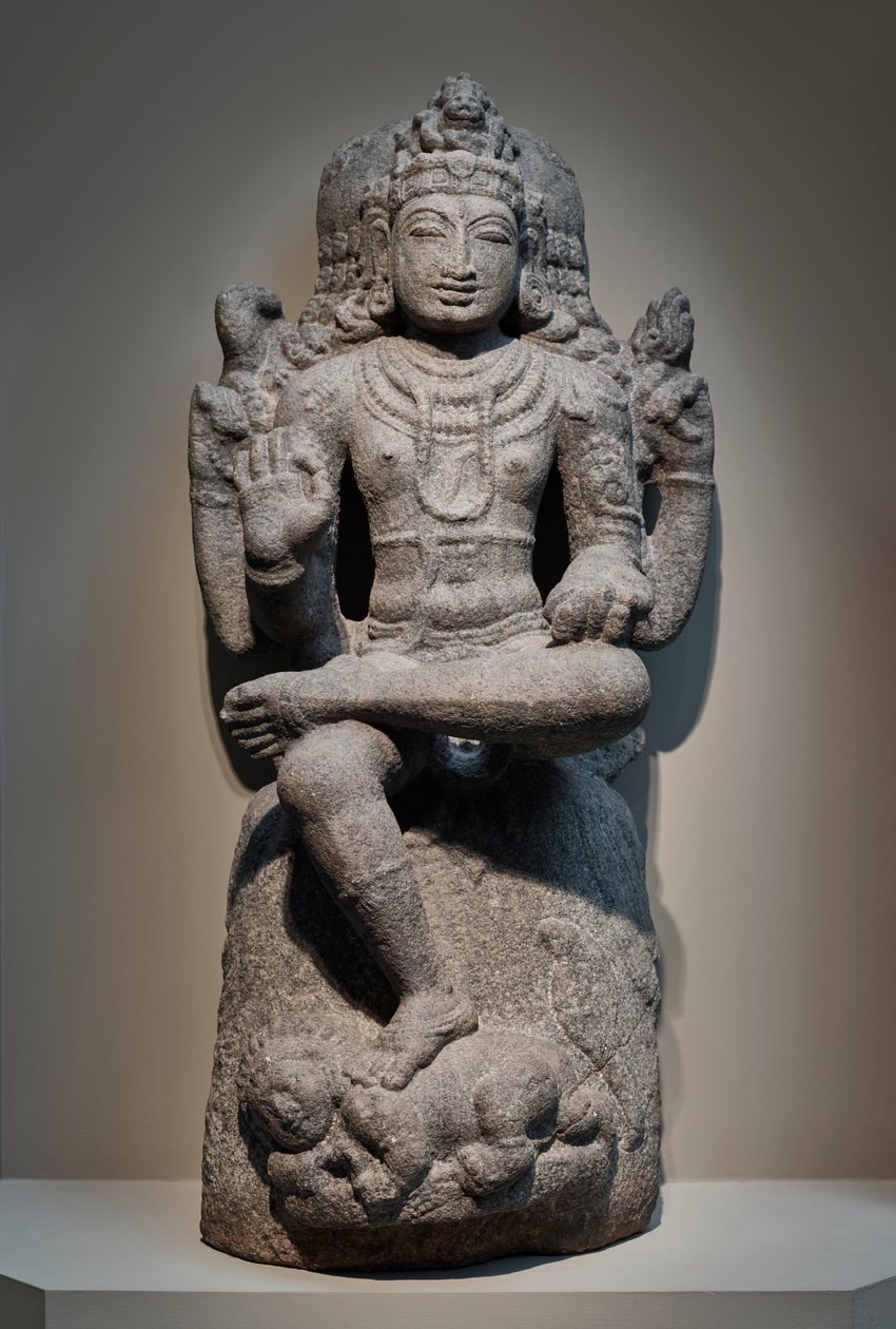 Shiva als leraar, 12e eeuw door Chinese School