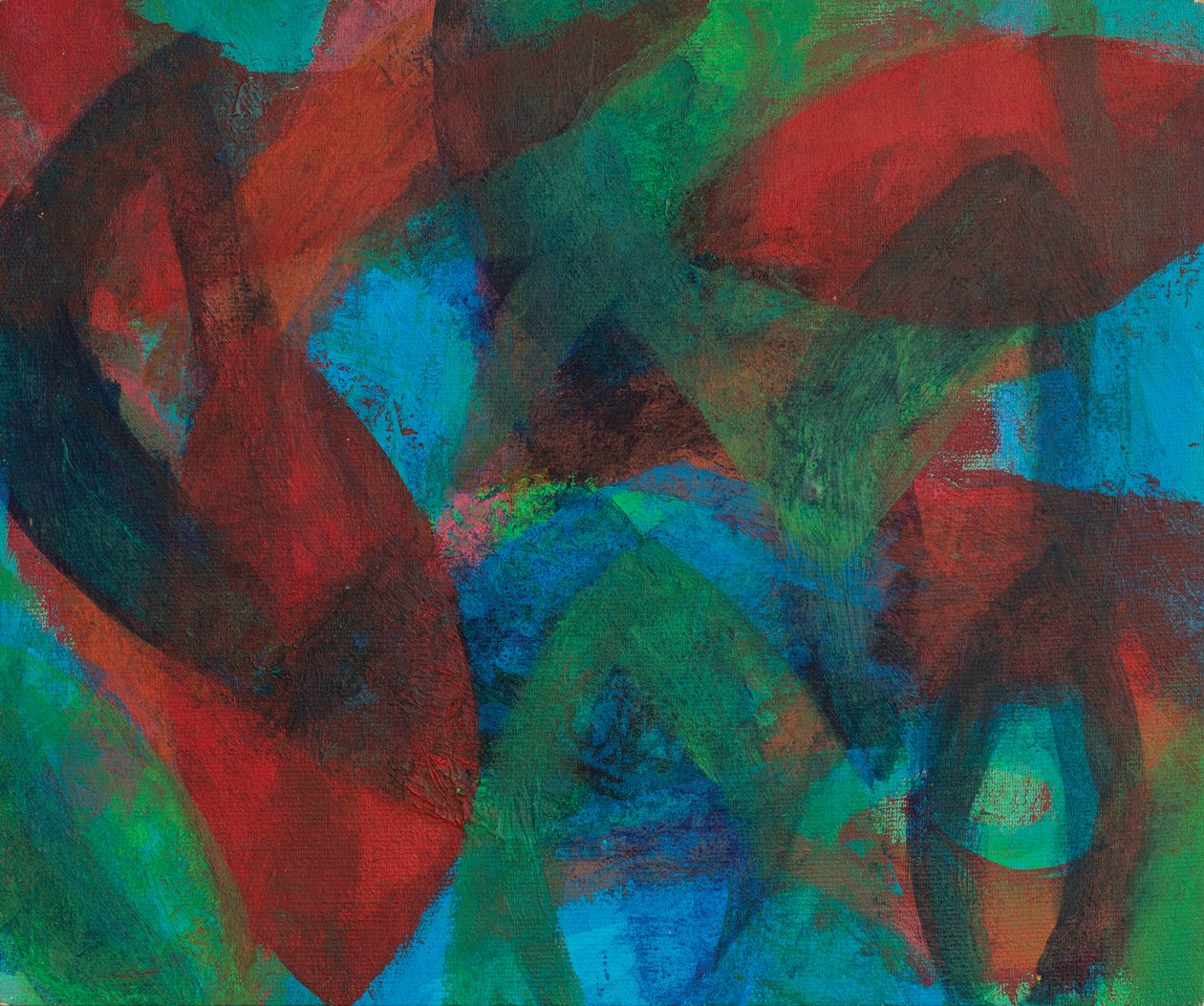 Abstracte compositie, 2003 door Ching Fun Tso