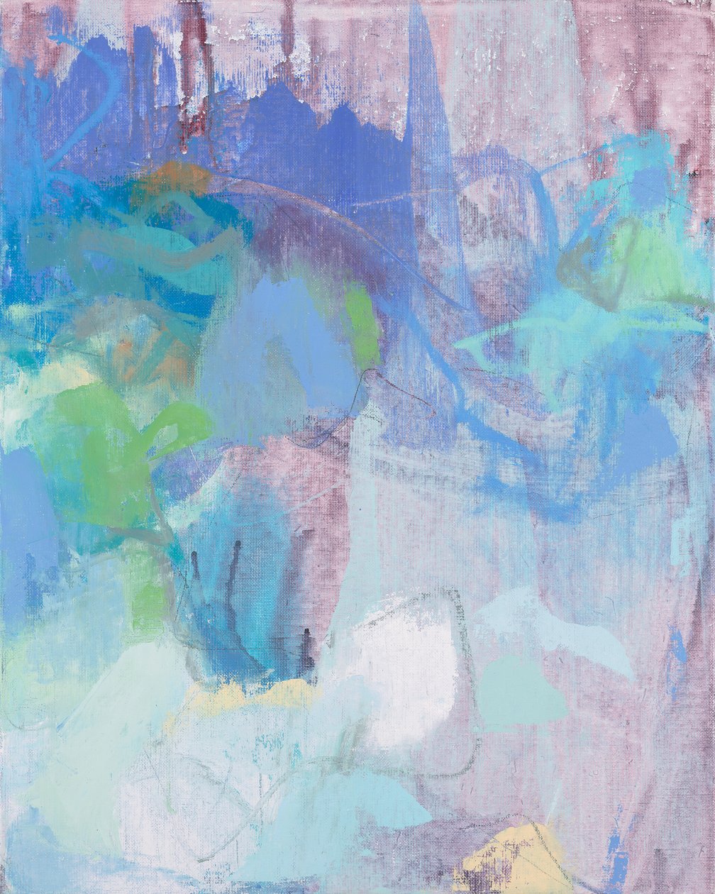 Abstracte compositie, organische serie, 2021 door Ching Fun Tso
