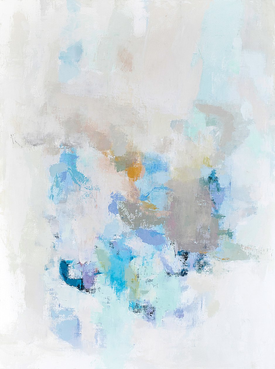 Abstracte compositie, Vipassana serie, 2019 door Ching Fun Tso