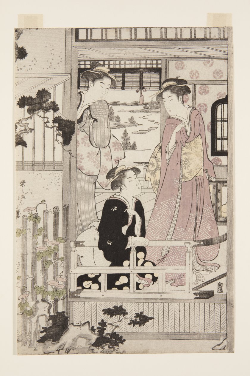 Winde door Chobunsai Eishi