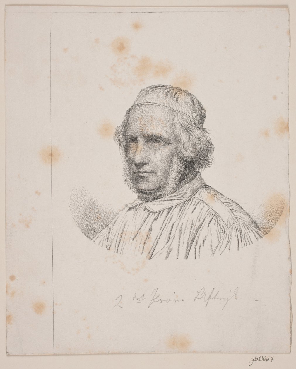 H.V. Bissen door Christen Købke