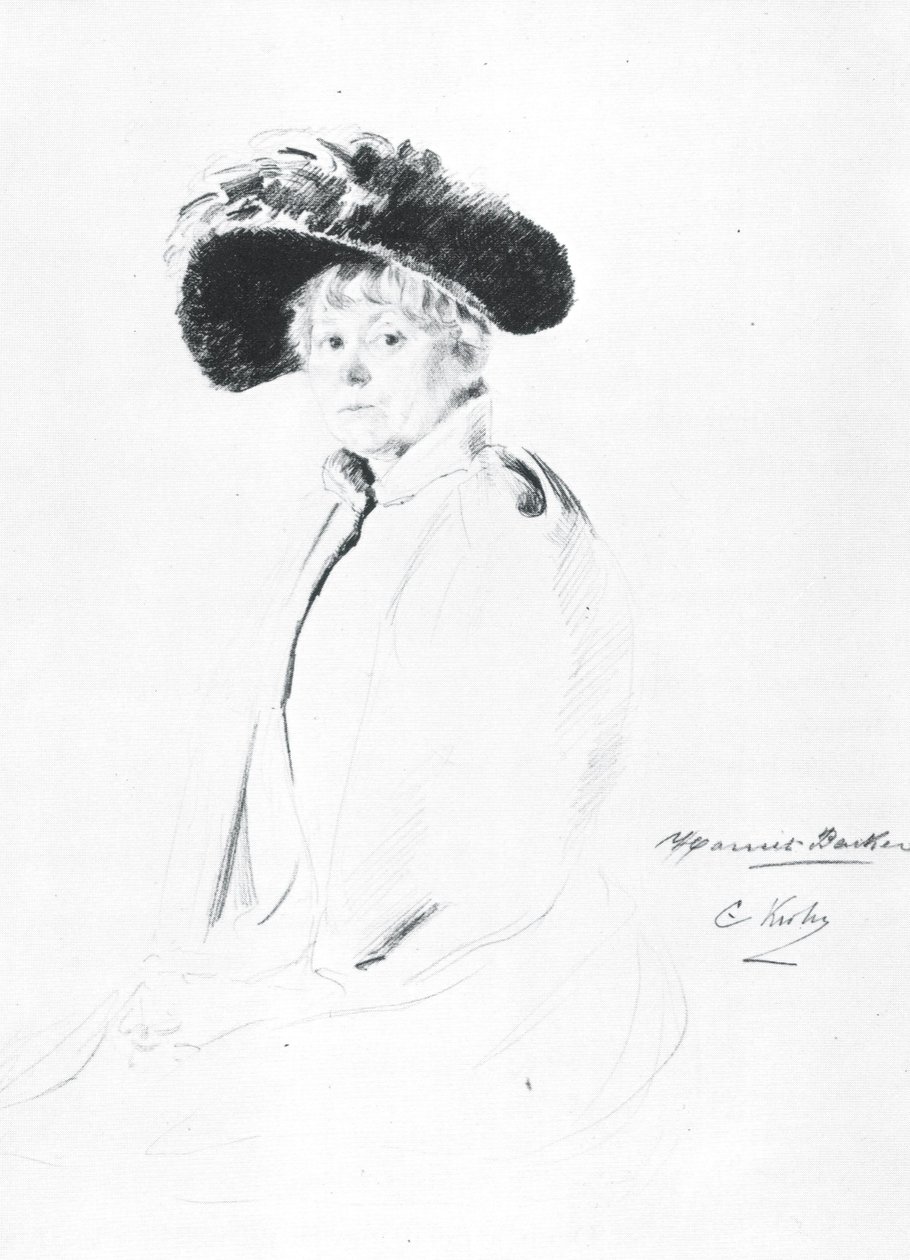 Harriet Backer door Christian Krohg