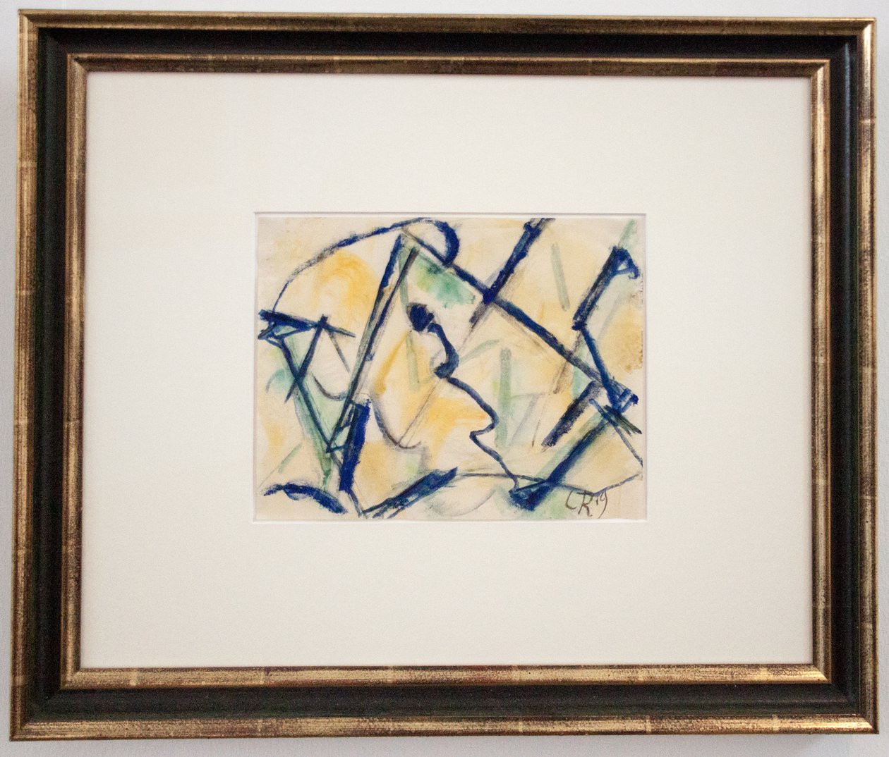 Abstractie door Christian Rohlfs