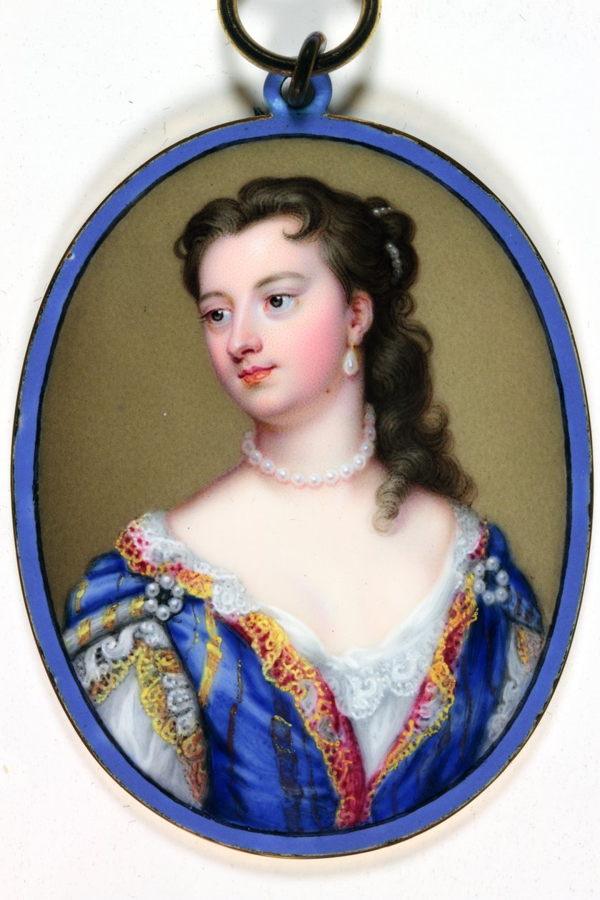 Lady Mary Wortley Montagu door Christian Friedrich Zincke