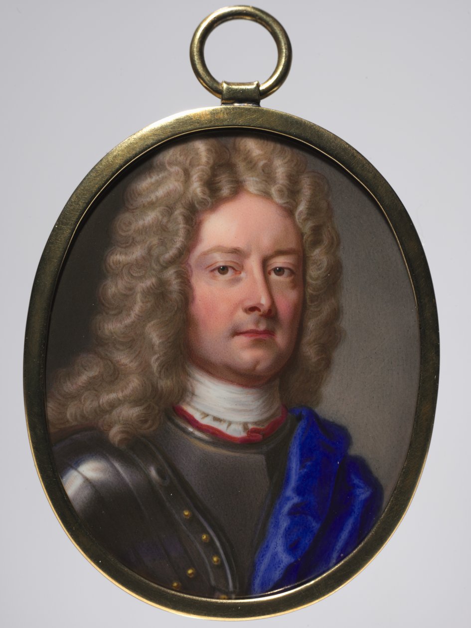 Portret van John Churchill, 1e Hertog van Marlborough, 1715 door Christian Friedrich Zincke
