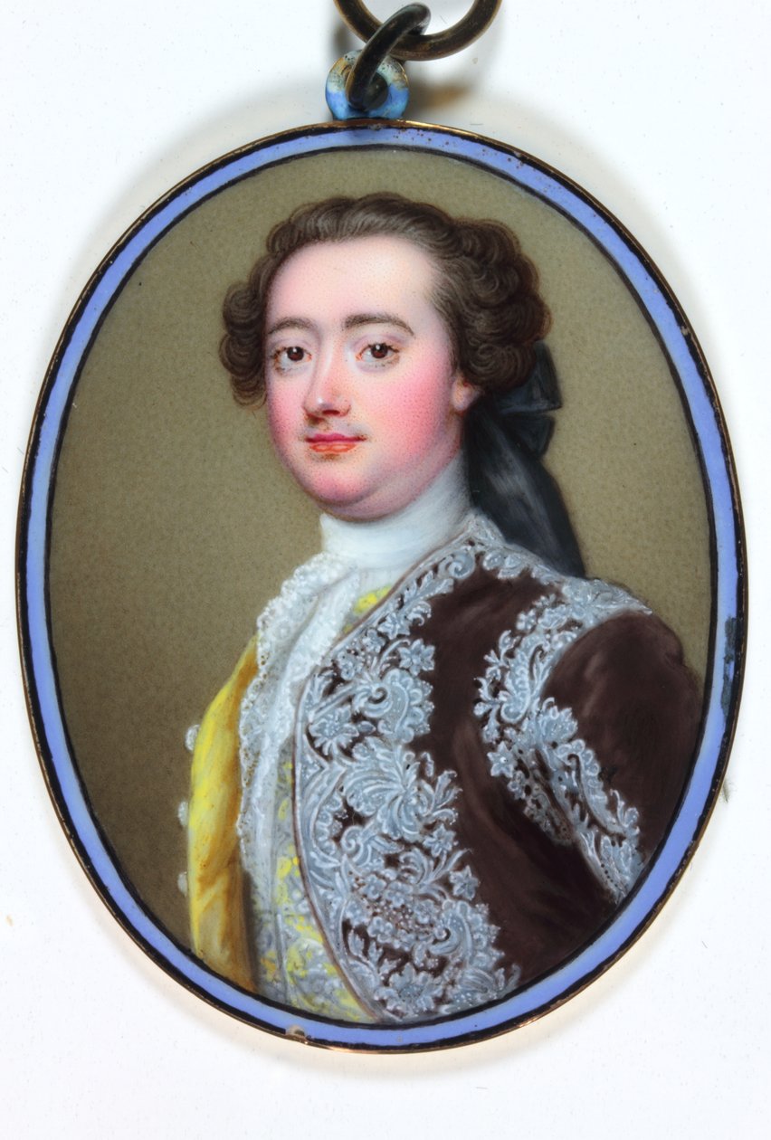 William Bentinck, 2e Hertog van Portland door Christian Friedrich Zincke