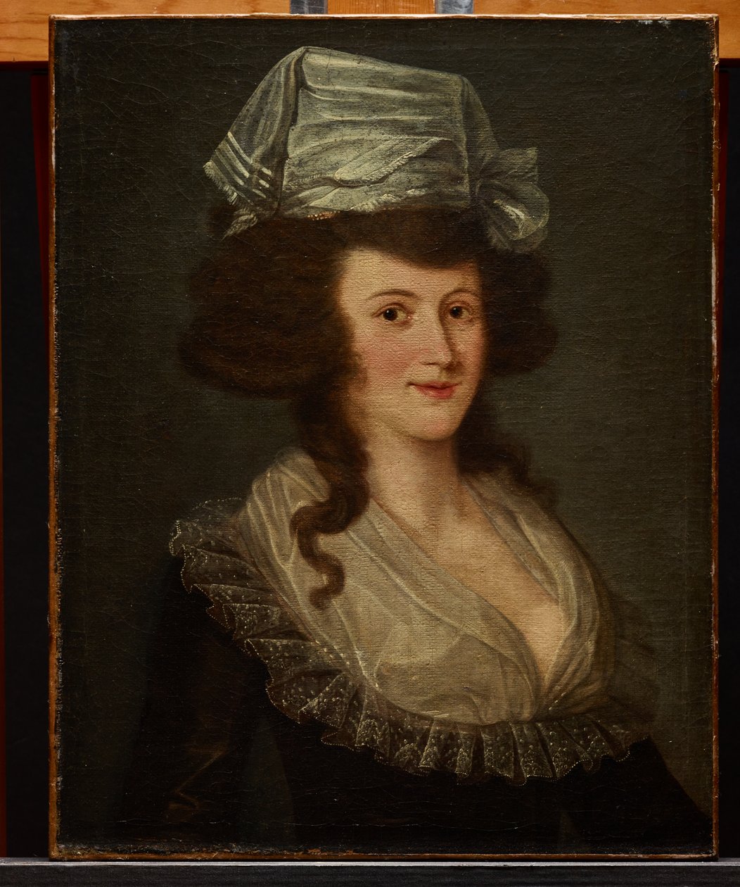 Portret van een vrouw door Christian Gullager