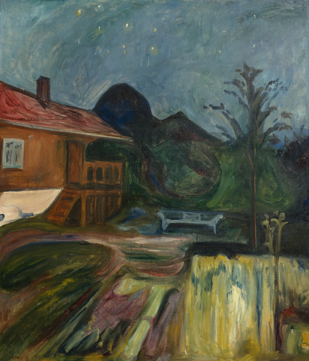 Zomer in Aasgaardstrand door Christian Krohg