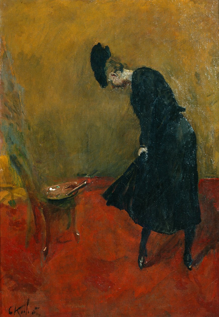 De verfvlek door Christian Krohg