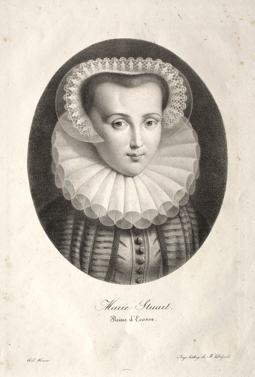 Mary Stuart door Christian Ludwig Wilhelm Heuer