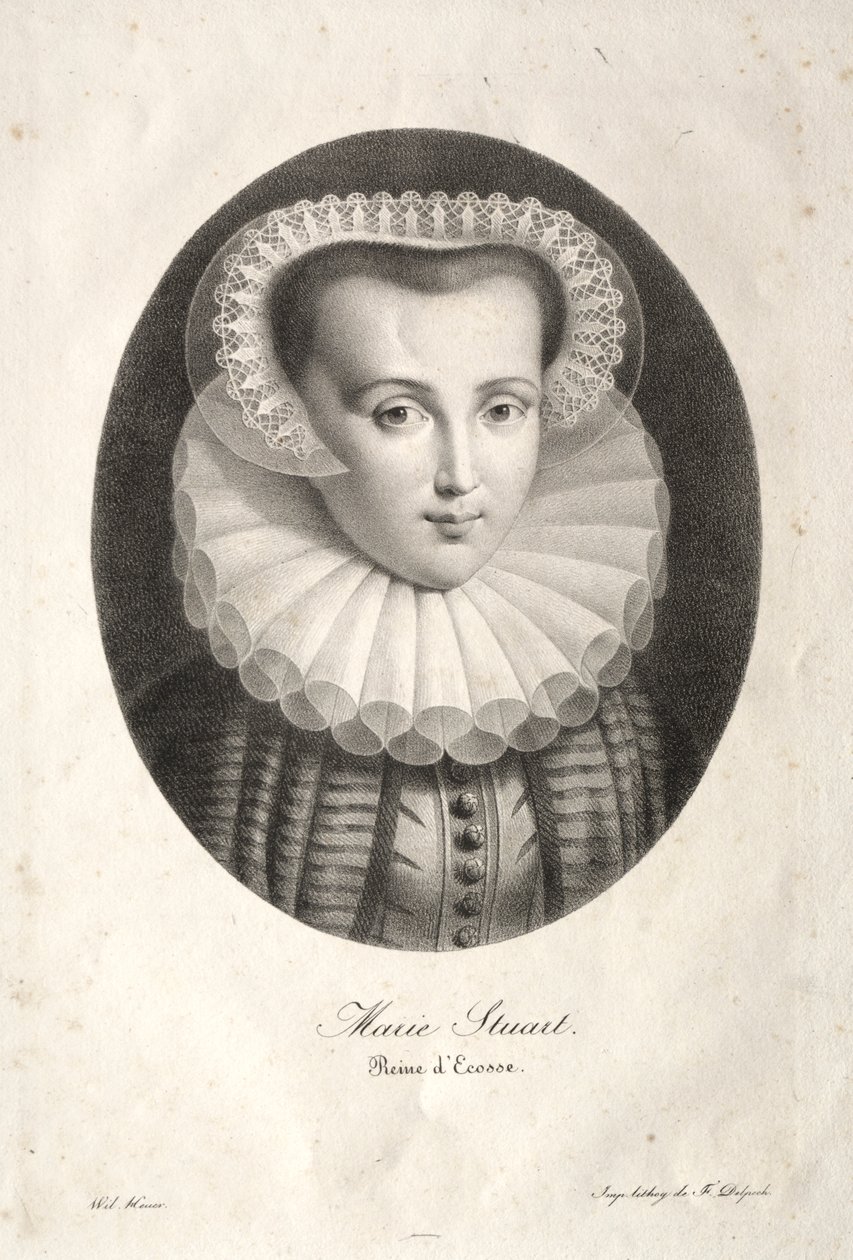Mary Stuart door Christian Ludwig Wilhelm Heuer
