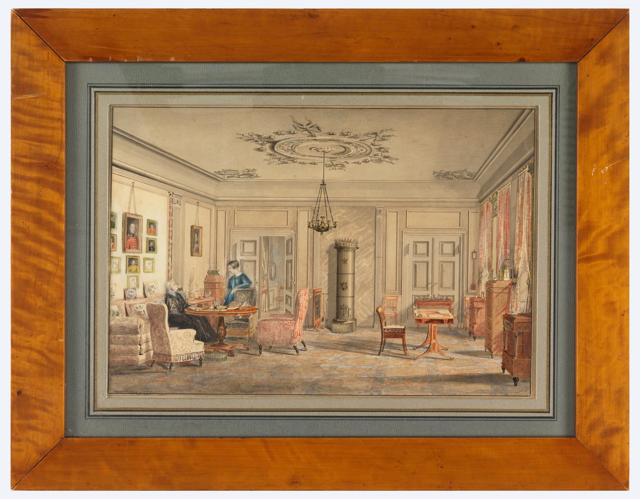 Interieur in het Huis van Lord Chamberlain O