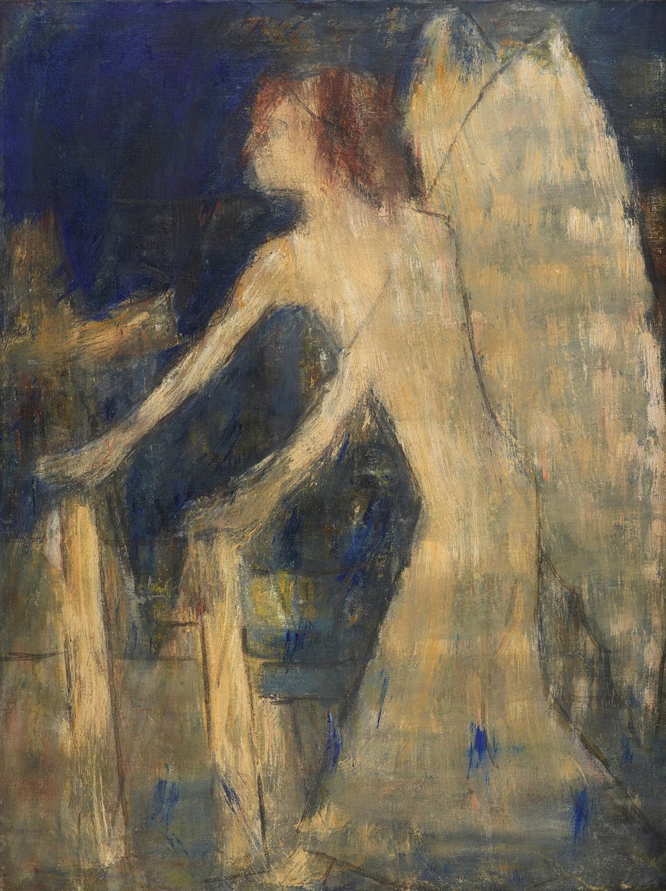 Engel die licht in de graven brengt door Christian Rohlfs