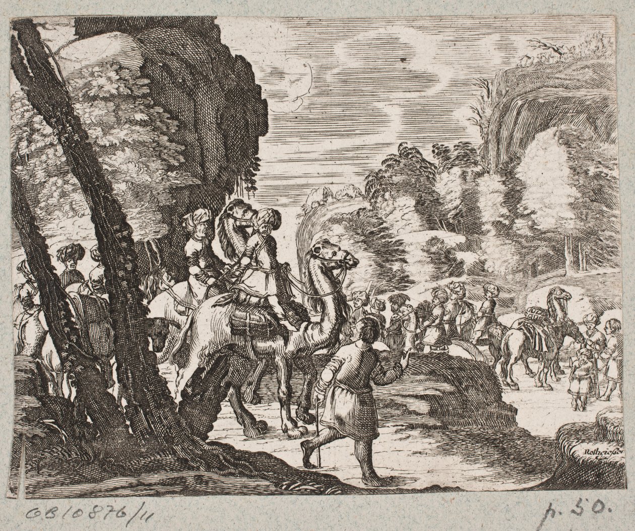Illustratie voor Adam Olearius, "Persianischer Rosenthal von einem Sinnreichen Poeten Schich Saadi [...]", Schleswig 1660 door Christian Rothgiesser