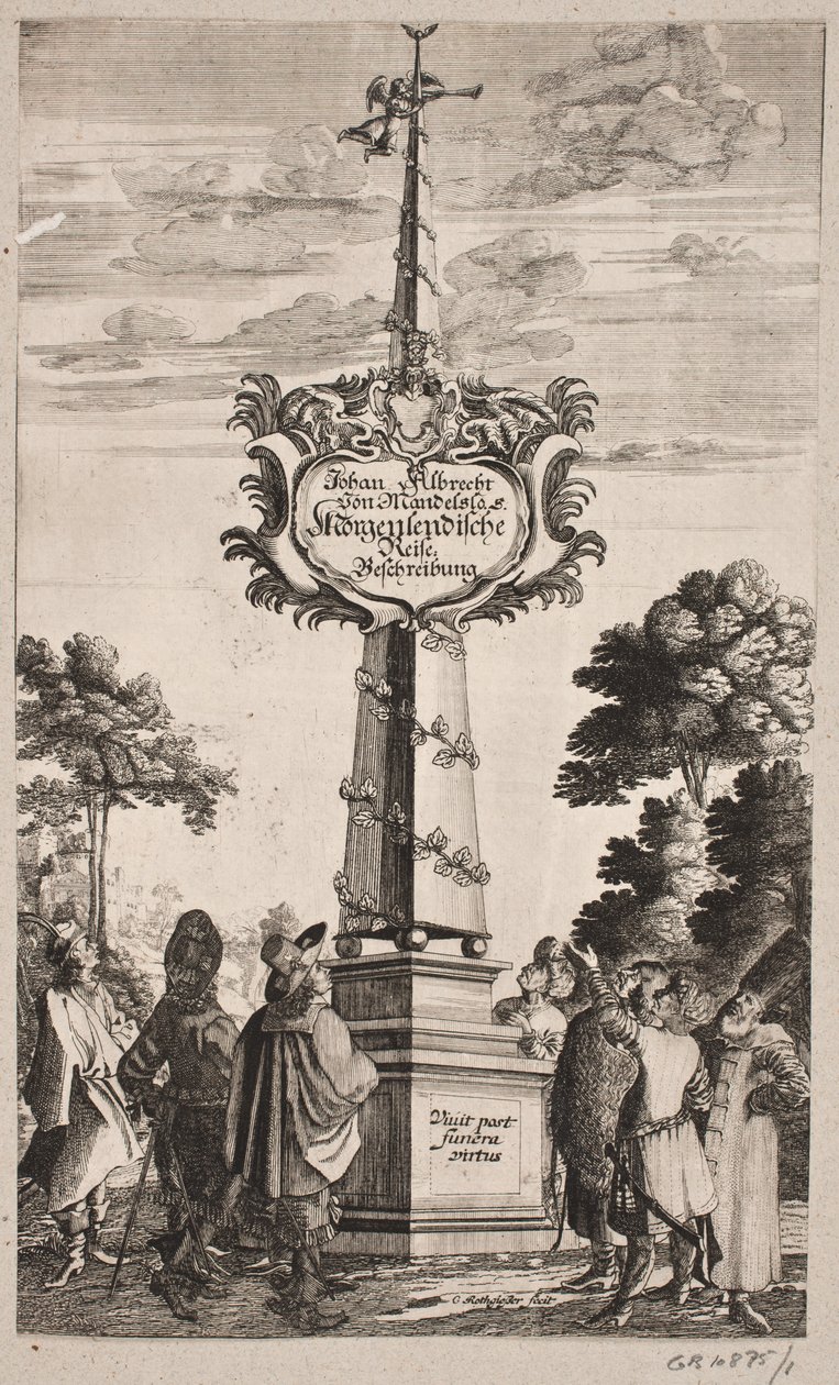 Titelblad voor Johann Albrecht Mandelslo, 