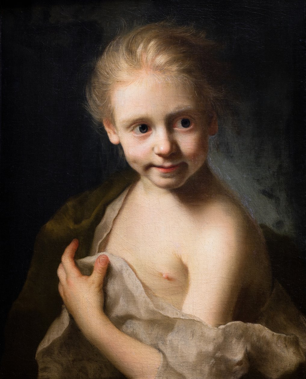 Klein blond meisje door Christian Seybold