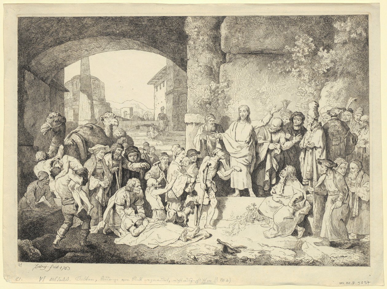 De alchemist en de wonderarts door Christian Wilhelm Ernst Dietrich