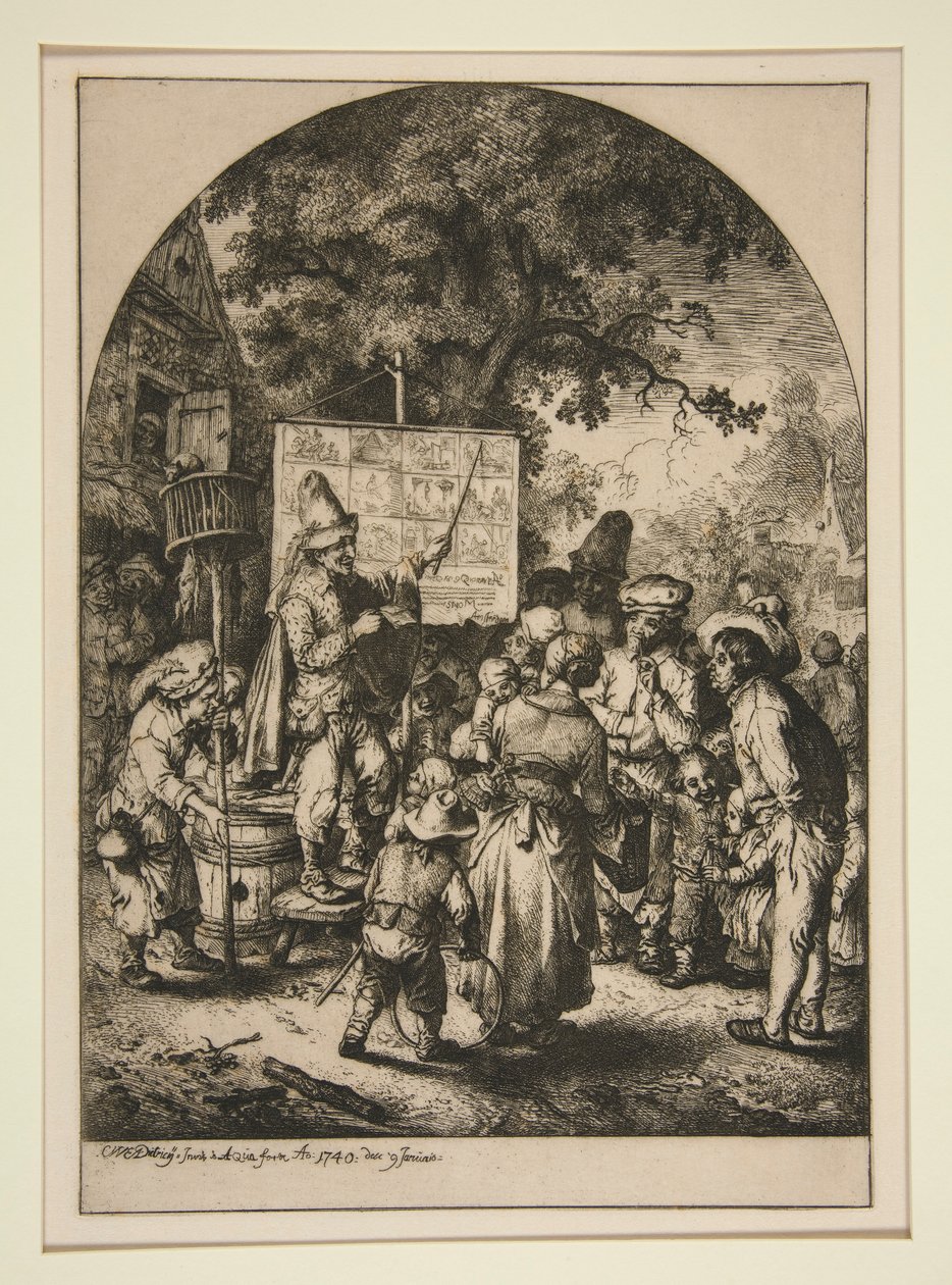 De Kwakzalver door Christian Wilhelm Ernst Dietrich