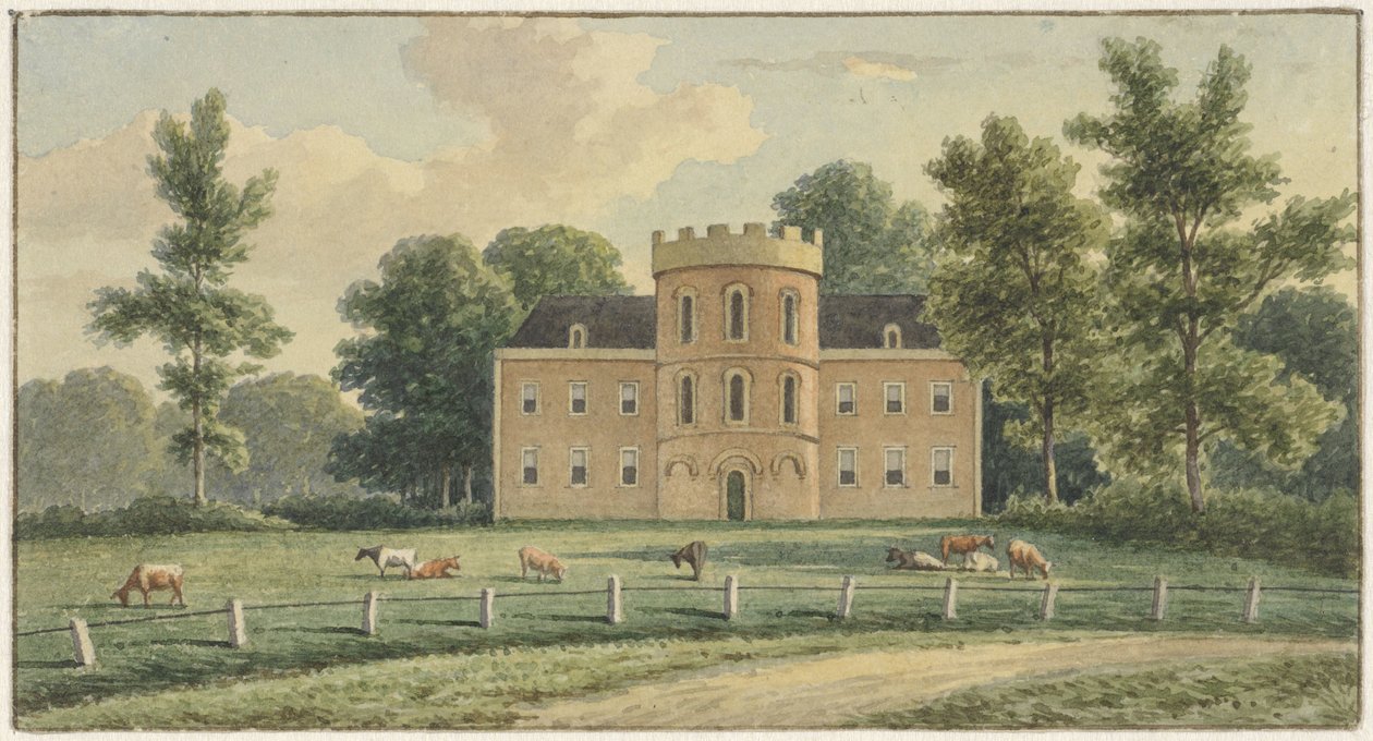 Het Huis de Wildenborch, bij Lochem door Christianus Hendricus Hein