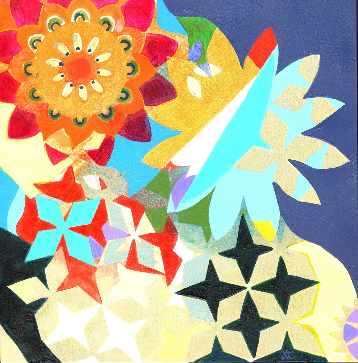 Meditatie 36, c. 2017 door Christina Saj