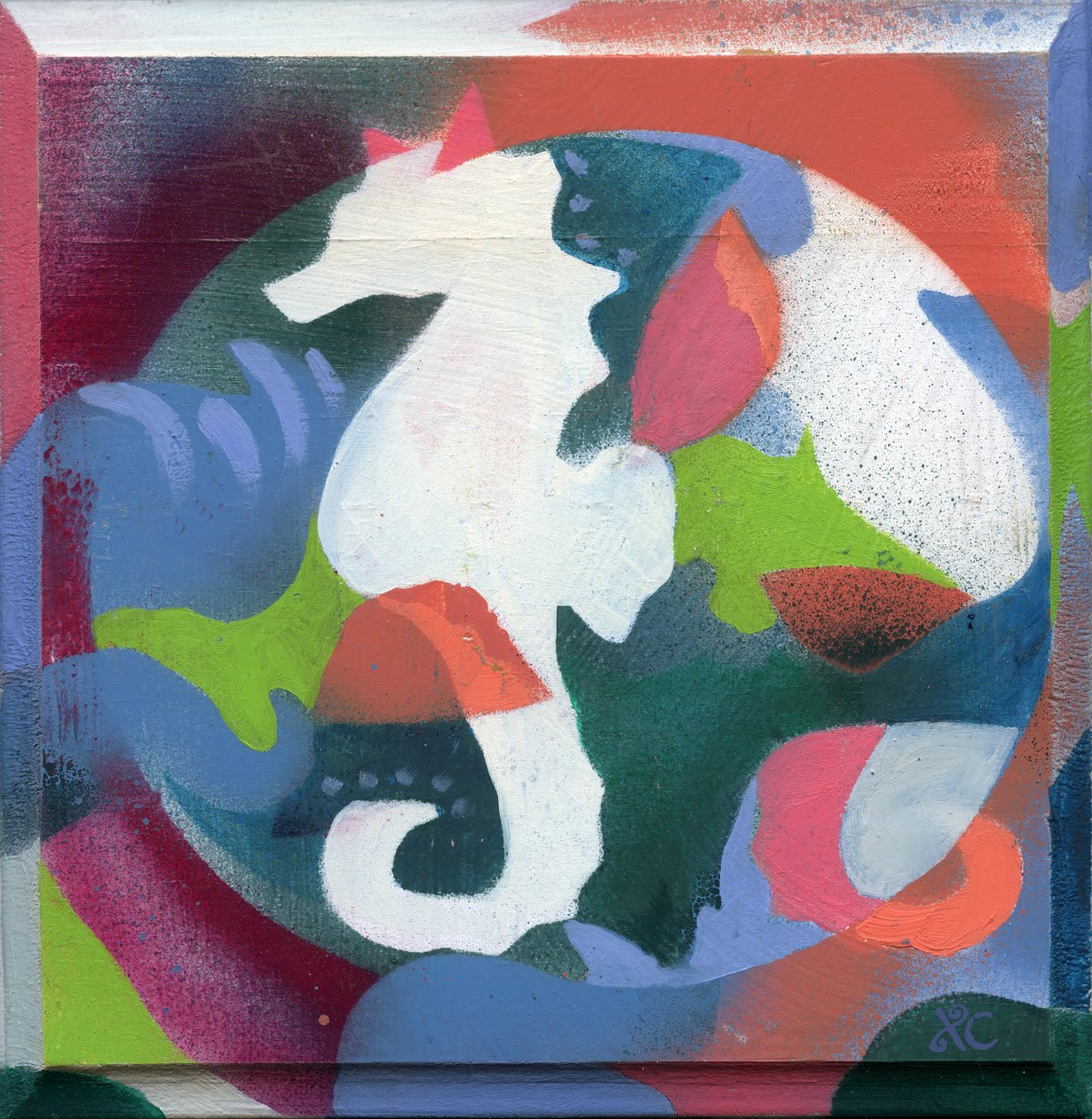 Zeepaardje, c. 2008 door Christina Saj