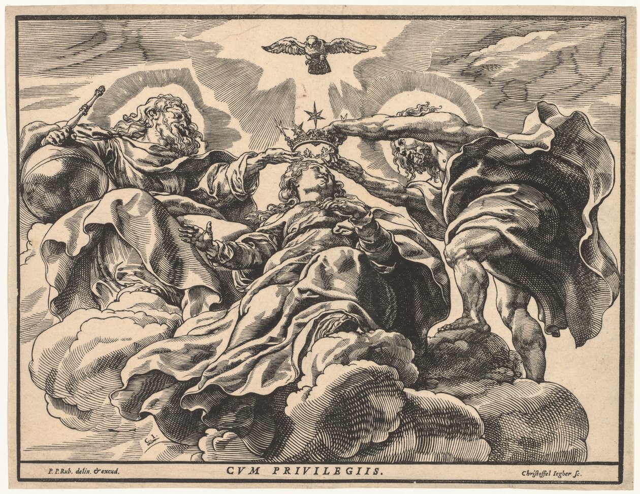 Kroning van de Maagd, 1632-36 door Christoffel Jegher