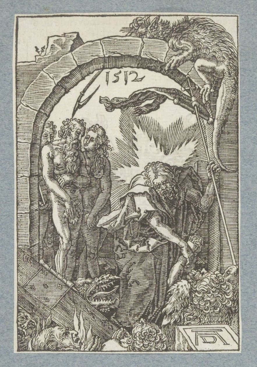 Christus in het voorgeborchte door Christoffel van Sichem (II)