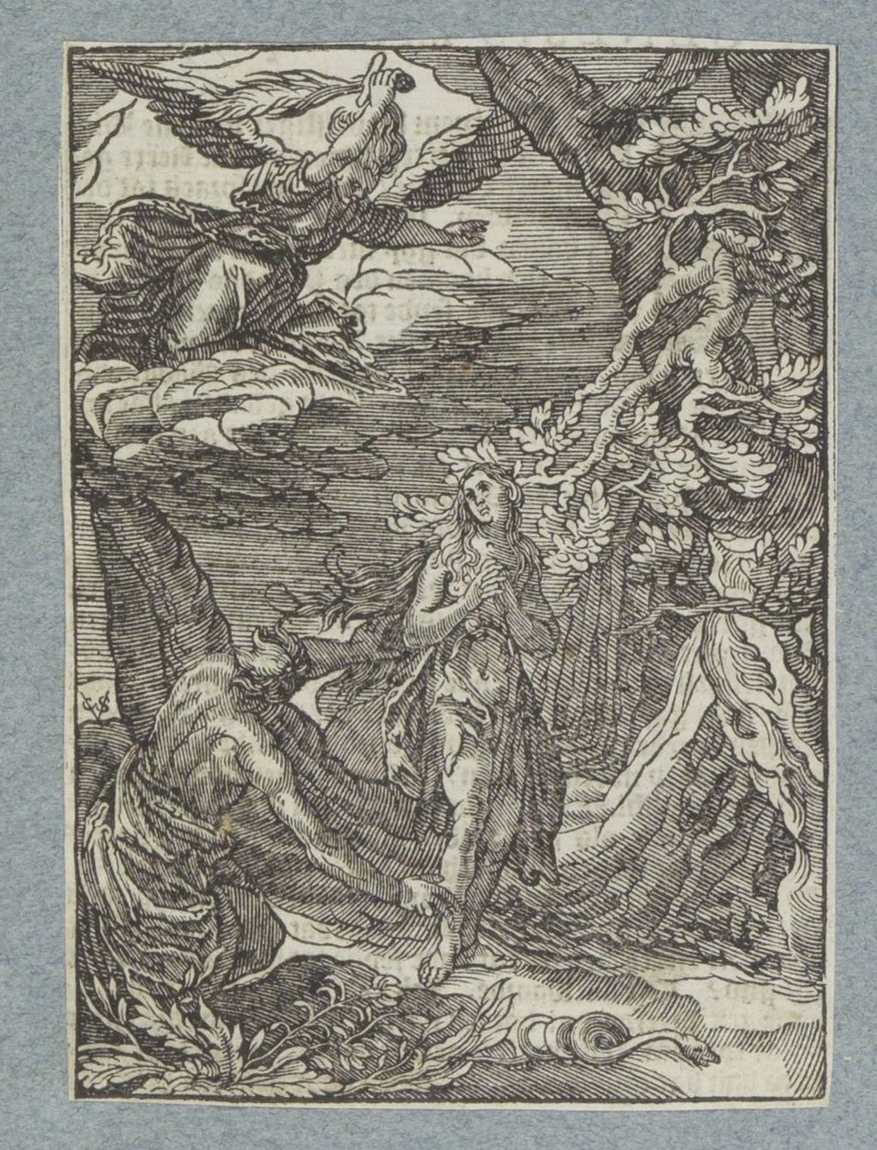 Verdrijving uit het paradijs door Christoffel van Sichem (II)