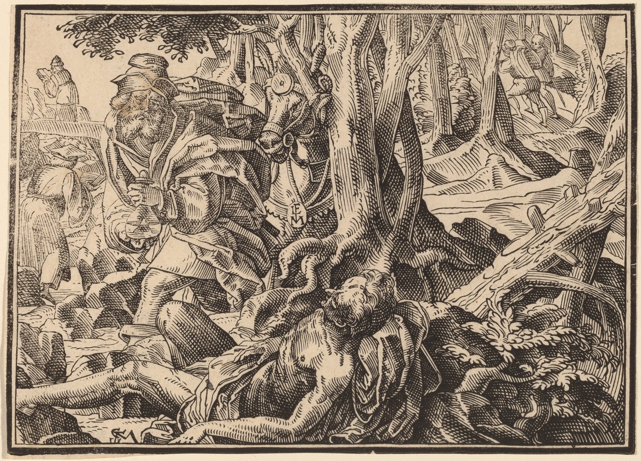 Christus Vertelt Zijn Discipelen over het Laatste Oordeel door Christoph Murer