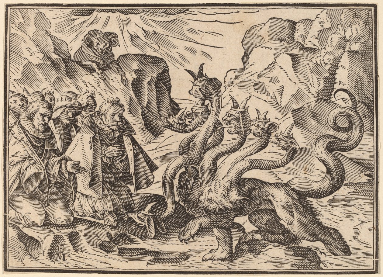 De Vier Ruiters van de Apocalyps door Christoph Murer